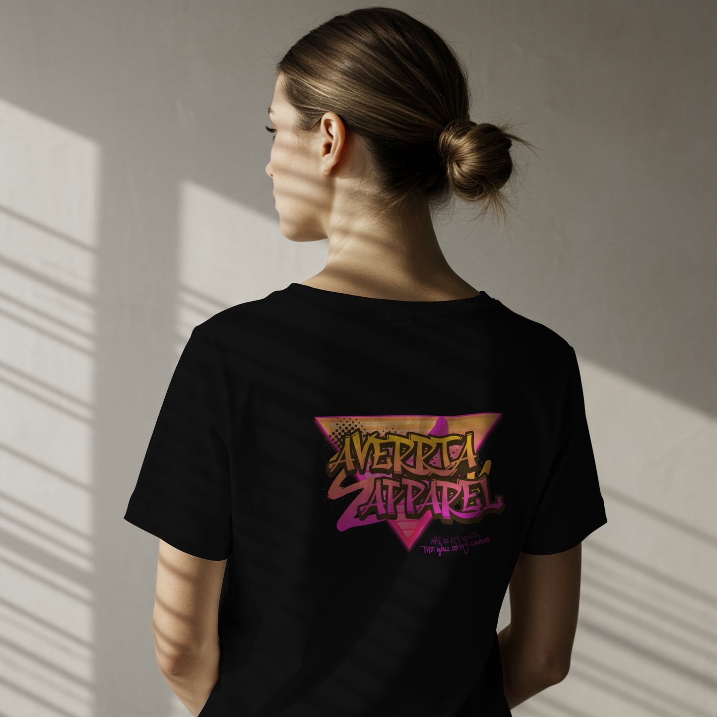 A/A logo spray paint shirt